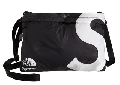 Pre-owned Supreme  The North Face S Logo Shoulder Bag Black