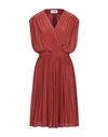 Mauro Grifoni Knee-length Dresses In Red