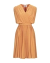 Mauro Grifoni Knee-length Dresses In Apricot