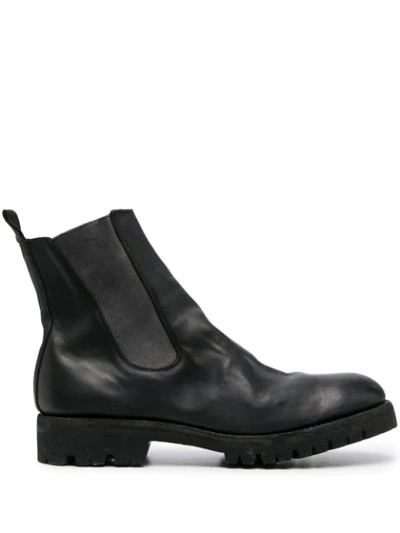 Guidi Chelsea Ankle Boots In Black