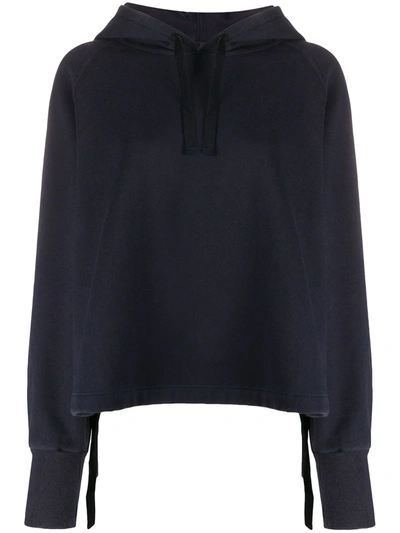 A Kind Of Guise Boga Cropped Hoodie In Blue