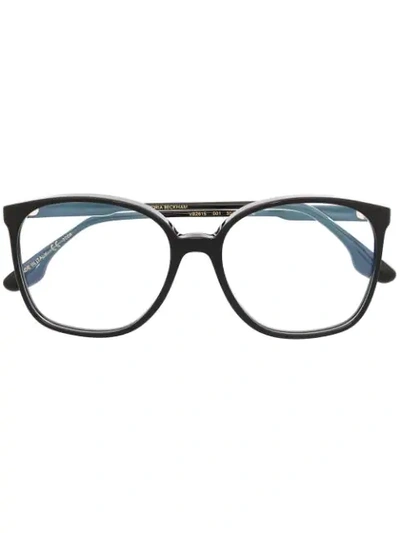 Victoria Beckham Square-frame Glasses In Black