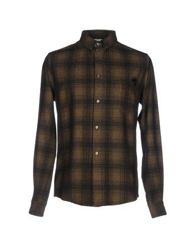 Golden Goose Shirts In Military Green