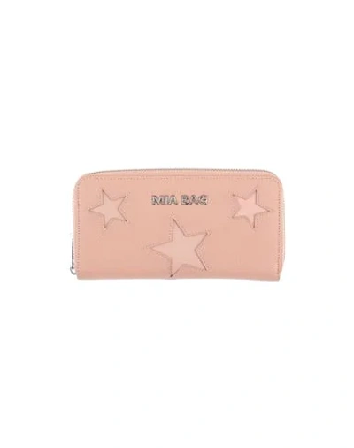 Mia Bag Wallet In Pale Pink