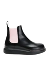 Alexander Mcqueen Ankle Boots In Black