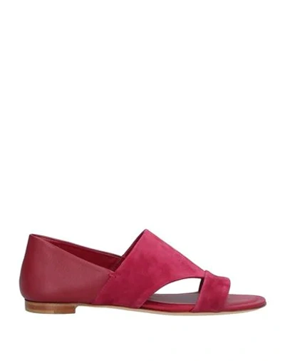 Tod's Sandals In Red