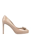 Ferragamo Pumps In Beige