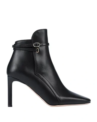 Nina Ricci Ankle Boots In Black