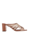 L'autre Chose Sandals In Tan