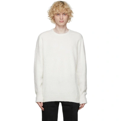 Maison Margiela Off-white Gauge 7 Sweater In 101 Offwhit