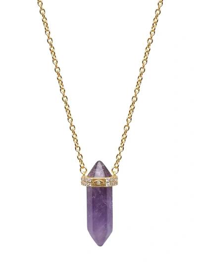 Nialaya Jewelry Amethyst Necklace In Purple
