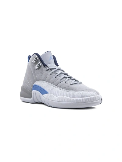 Nike Kids' Air Jordan 12 Retro Bg Sneakers In Grey