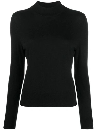 Filippa K Lynn Silk-mix Sweater In Black