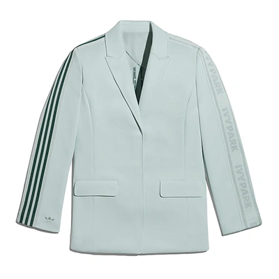 Pre-owned Adidas Originals Adidas Ivy Park 3-stripes Suit Jacket Green Tint/dark Green