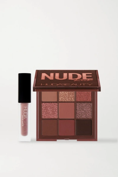 Huda Beauty Nude Obsessions Kit - Rich In Burgundy | ModeSens