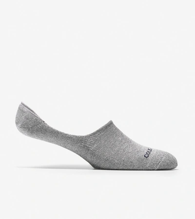 Cole Haan Men's Casual Cushion Sock Liner - 2 Pack - White