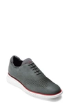 Cole Haan 2.zerøgrand Lined Laser Wingtip Oxford In Gray