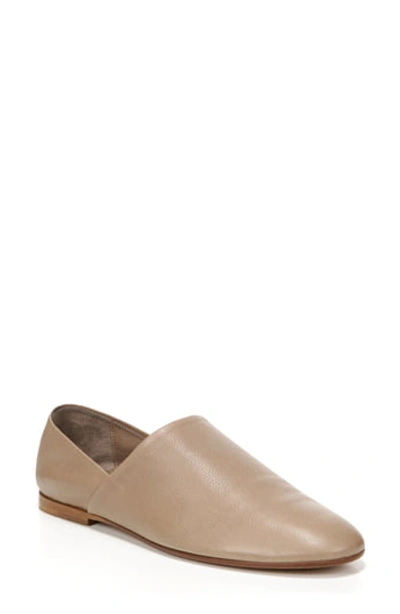 Vince Maude Leather Flats In Gull