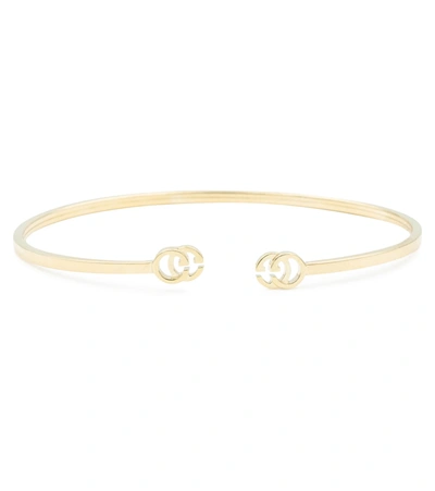 Gucci Gg Running 18kt Gold Cuff Bracelet