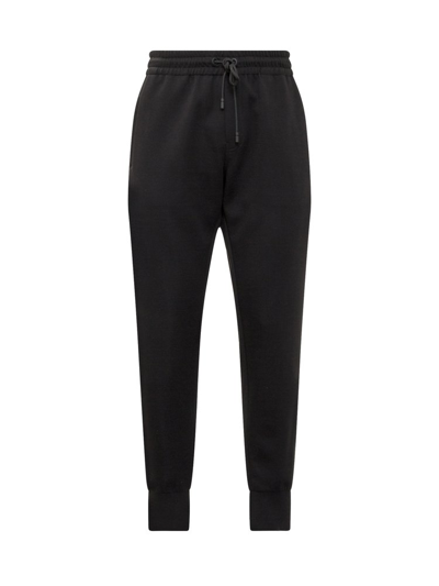Dolce & Gabbana Drawstring Track Trousers In Black