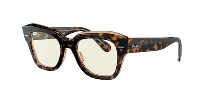 Ray Ban Ray In Clear Photochromic Grey With Blue-light 