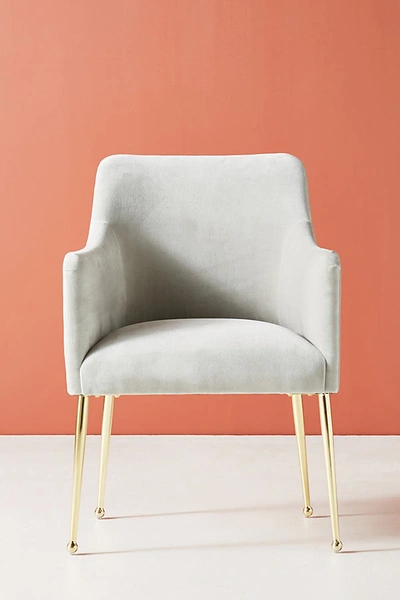 Anthropologie Elowen Dining Chair With Arm Rest