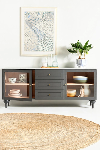 Anthropologie Fern Buffet In Blue