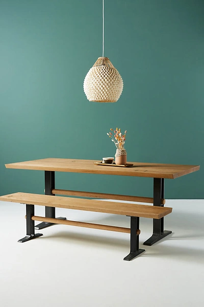 Anthropologie Maxwell Dining Table By  In Beige Size M