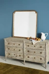 Anthropologie Washed Wood Six-drawer Dresser By  In Beige Size S