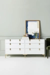 Anthropologie Ingram Six-drawer Dresser In White
