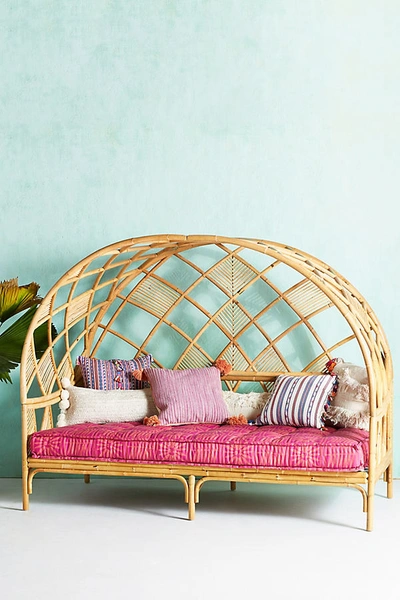 Anthropologie Peacock Cabana Daybed In Beige
