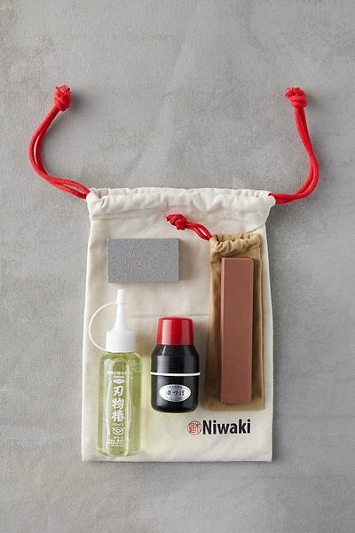 Anthropologie Niwaki Tool Maintenance Kit In Assorted