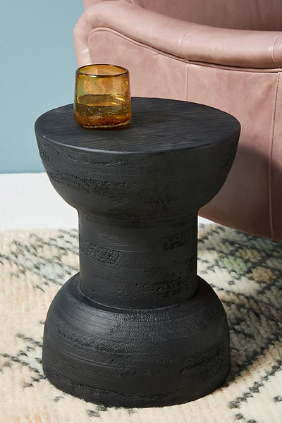 Anthropologie Hayden Accent Table In Black