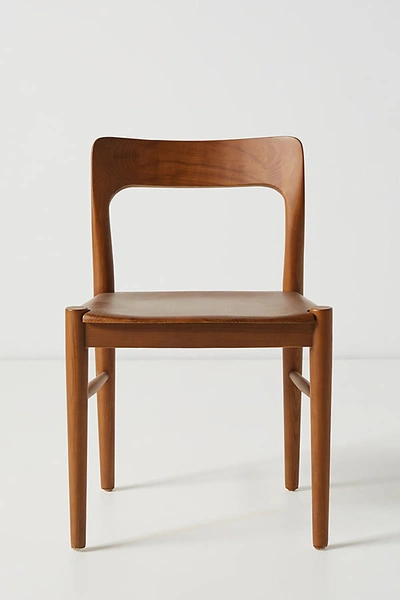 Anthropologie Heritage Dining Chair In Brown