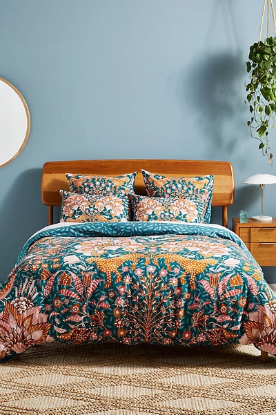Anthropologie Mahina Duvet Cover By  In Assorted Size Q Top/bed In Assorted