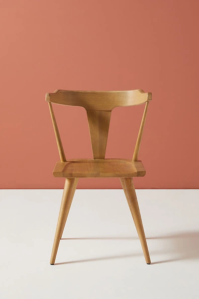 Anthropologie Mackinder Chair In Brown