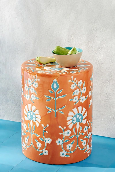 Anthropologie Mabel Ceramic Stool