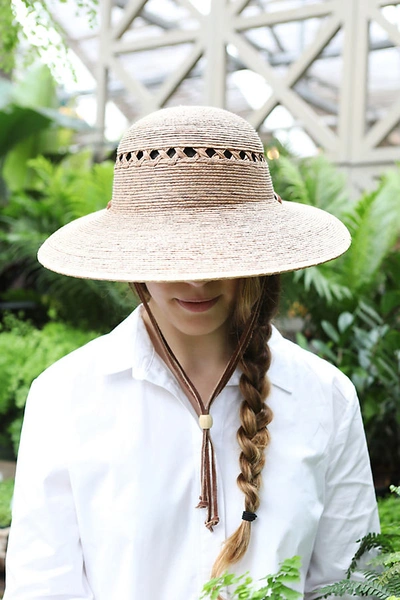 Anthropologie Lattice Palm Hat In Assorted