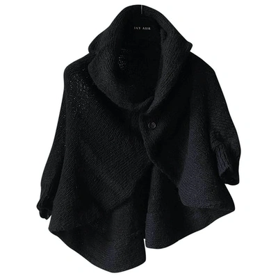 Pre-owned Y's Wool Cardigan In Black
