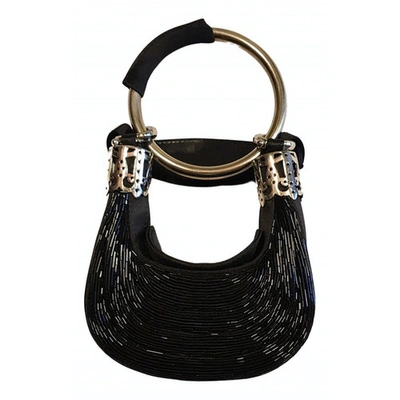 Pre-owned Chloé Black Glitter Handbag