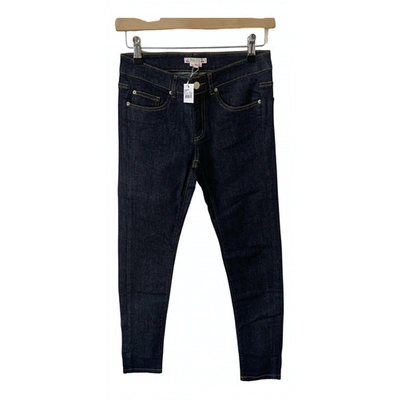 Pre-owned Bonpoint Slim Jeans In Blue