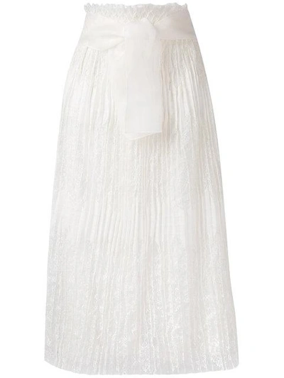 Ermanno Scervino High-waisted Lace Skirt