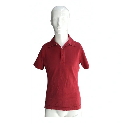 Pre-owned Dsquared2 Polo Shirt In Red