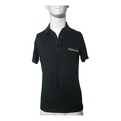Pre-owned Dsquared2 Polo Shirt In Black