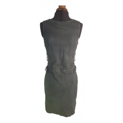 Pre-owned Diesel Mid-length Dress In Green