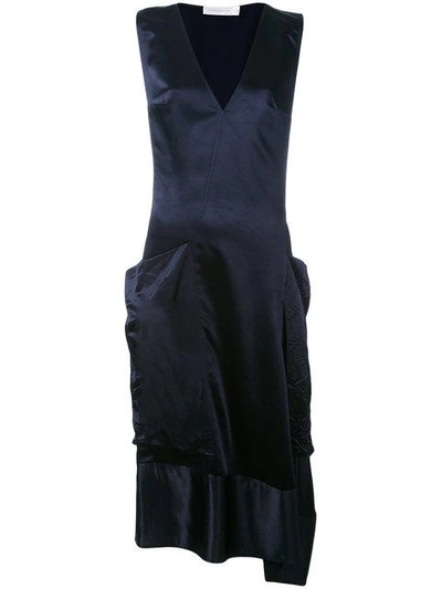 Victoria Beckham Asymmetric Plunge Dress