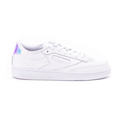 Reebok Women's White Leather Sneakers