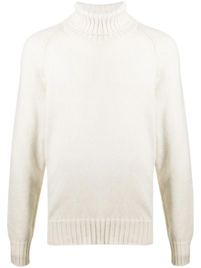 Tom Ford Men's White Cashmere Sweater