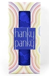 Hanky Panky Occasions Original Rise Thong In Mazel Sapphire