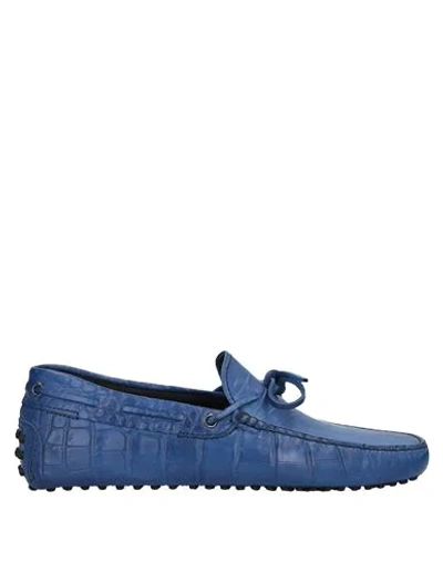 Tod's Loafers In Blue